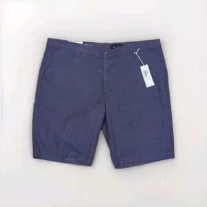 AG Adriano Goldschmied The Griffin Relaxed Fit Shorts Mens Size 42 Purple Chino